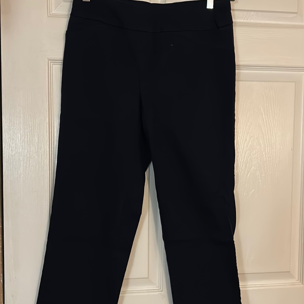 Blue ankle pants